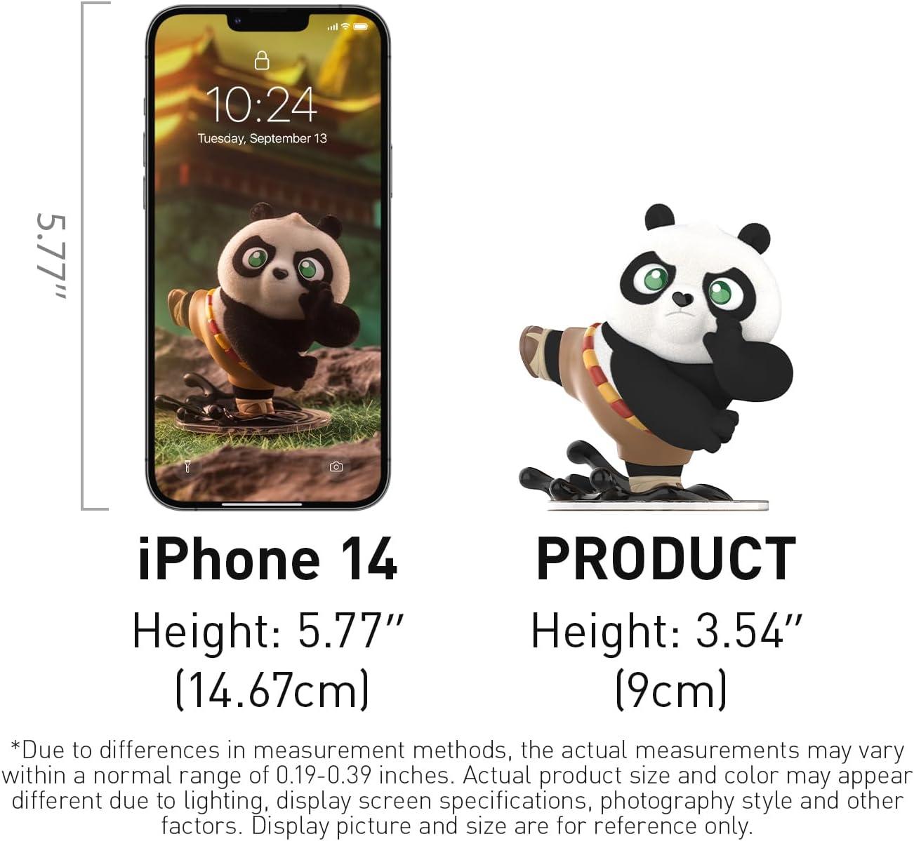 imagePOP MART Universal Kung Fu Panda Series Figures 9PCs Universal Blind Box Figures Random Design Action Figures Collectible Toys Home Decorations Holiday Birthday Gifts for Girls and Boys Whole Set