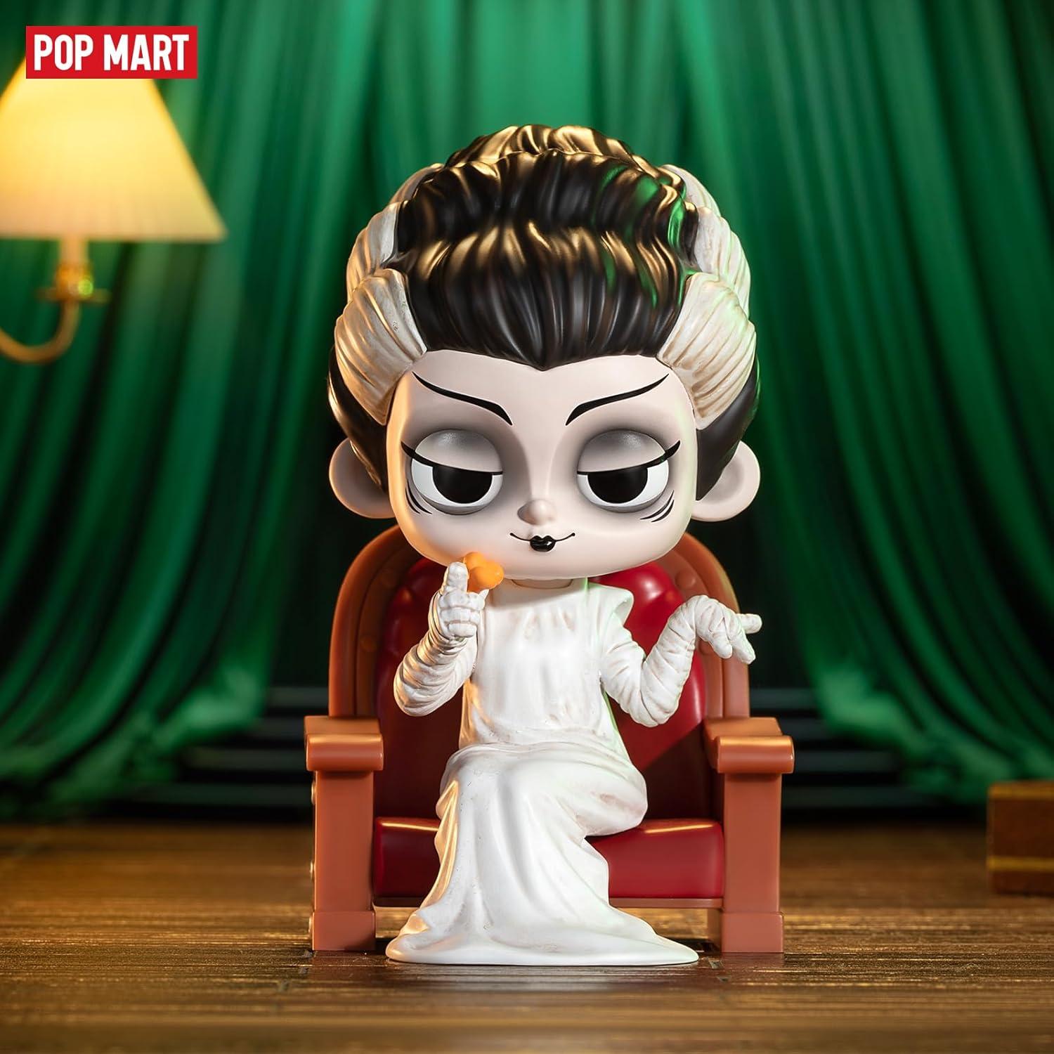 imagePOP MART Universal Monsters Alliance Series Figures Universal Blind Box Figures Random Design Action Figures Collectible Toys Home Decorations Holiday Birthday Gifts Single Box