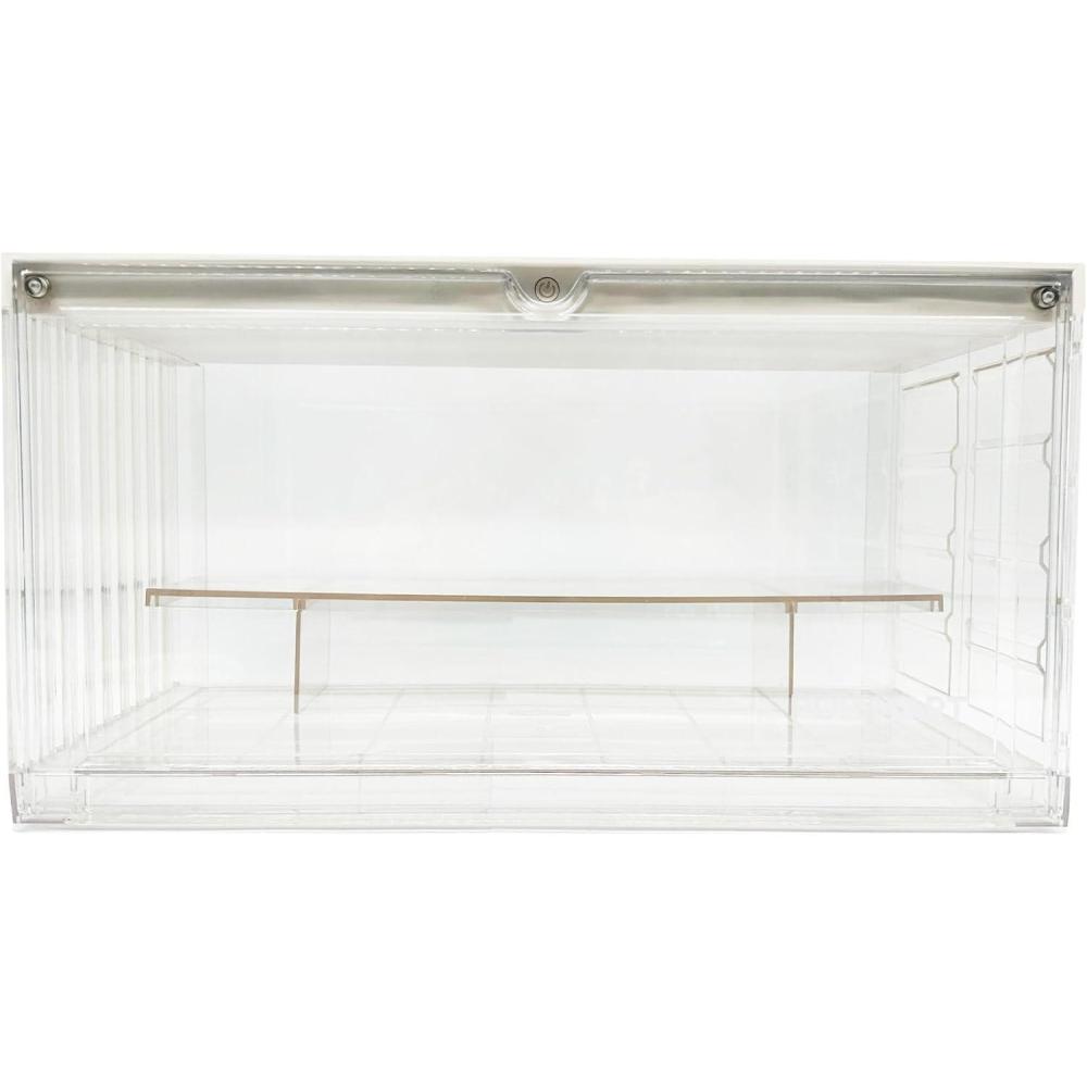 imagePOP MART 100 Assemblable Lighted Display Container Display Container Case for Blind Box Toys Collection