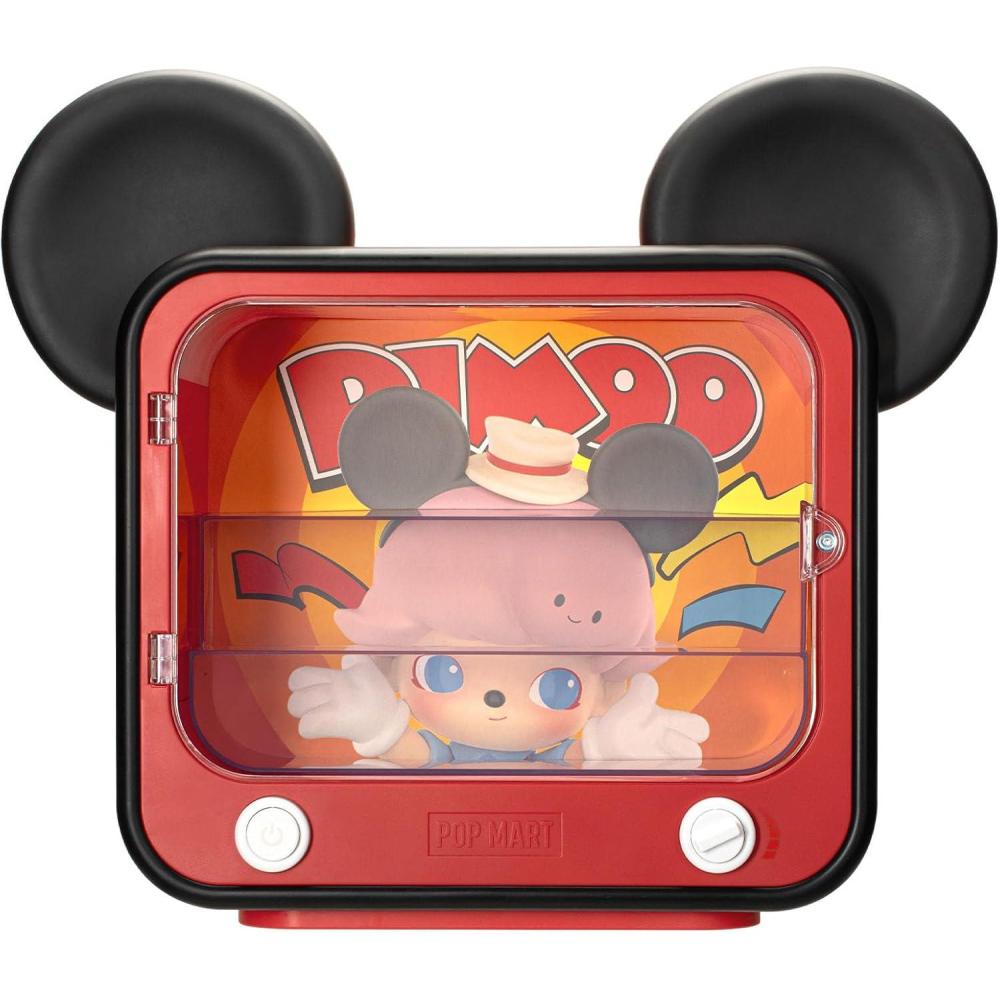 imagePOP MART DIMOO World  Disney SeriesTV Set Luminous Display Container Display Container Case for Blind Box Toys Collection