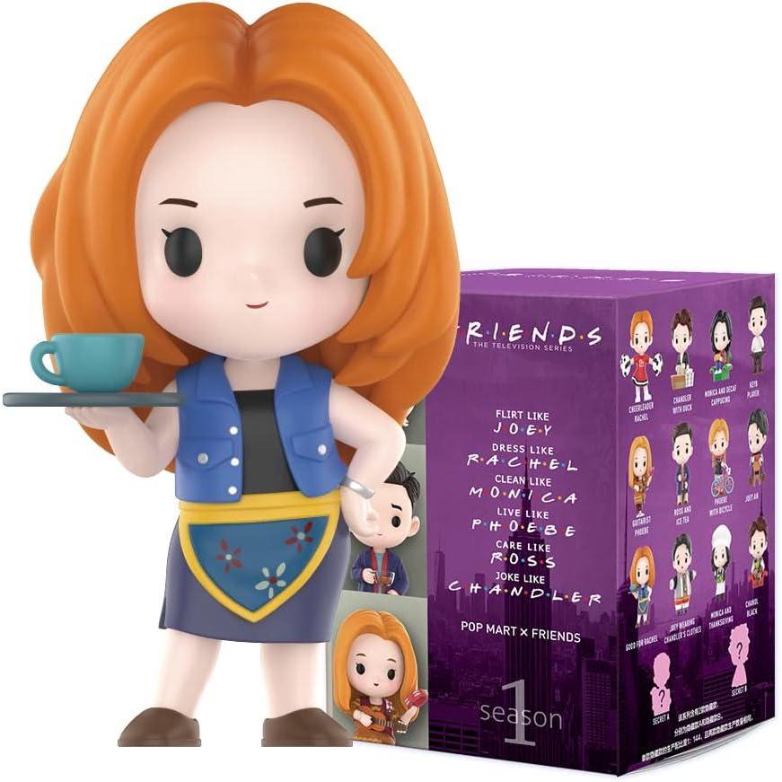 imagePOP MART Friends Best Memories Series Friends Blind Box Figures Random Design Action Figures Collectible Toys Home Decorations Holiday Birthday Gifts for Girls and Boys Single Box