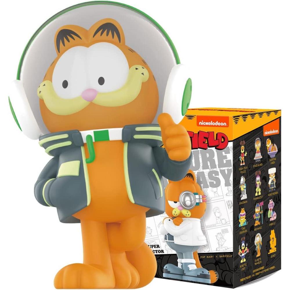 imagePOP MART Garfield Future Fantasy Series 1PC Exclusive Action Figure Box Toy Bulk Box Popular Collectible Art Toy Cute Figure Creative Gift for Christmas Birthday Party Holiday