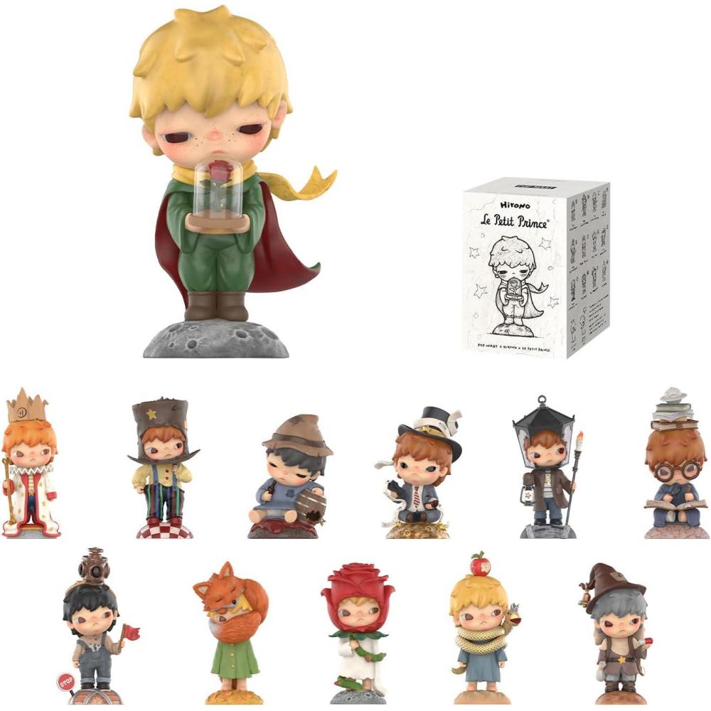 imagePOP MART HironoLe Petit Prince Series Figures Blind Box Figures Random Design Action Figures Collectible Toys Home Decorations Holiday Birthday Gifts Single BoxHironole Petit Prince Series Figures