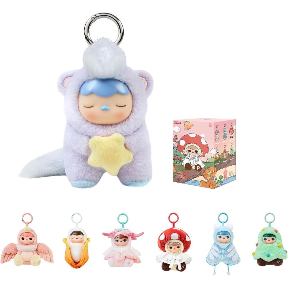 imagePOP MART PUCKY Forest Party Vinyl Plush Pendant Blind Box Figures Random Design Toys for Modern Home Decor Collectible Toy Set for Desk Accessories 1PC