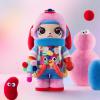 imagePOP MART MEGA Space Molly 1000 Jon Burgerman Collection Figurine 3071 Inch Height Toys for Modern Home Dcor Collectible Art Toy