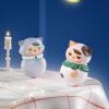 imagePOP MART PUCKY RolyPoly Kitty Series Figures 16PCs PUCKY Blind Box Figures Random Design Action Figures Collectible Toys Home Decorations Holiday Birthday Gifts Whole SetPucky Rolypoly Kitty Series Figures