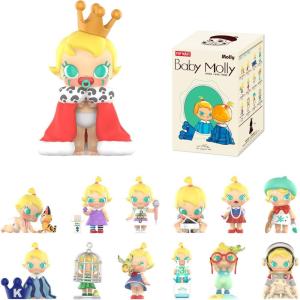 imagePOP MART Baby Molly When I was ThreeSeries Figures 12PCs Baby Molly Blind Box Figures Random Design Action Figures Collectible Toys Home Decorations Holiday Birthday Gifts Whole SetBaby Molly When I Was Three