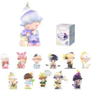 imagePOP MART DIMOO Weaving Wonders Series Figures DIMOO Blind Box Figures Random Design Action Figures Collectible Toys Home Decorations Holiday Birthday Gifts Single Box