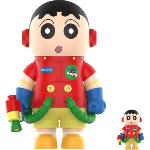 imagePOP MART MEGA Space Molly 400100 Crayon Shinchan Figurines Toys for Mordern Home Dcor Collectible Art Toy