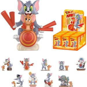 imagePOP MART Tom ampamp Jerry Forbidden Compass Series Figures Collectible Toys Home Decorations Holiday Birthday Gifts for Girls and Boys Single BoxWhole Set