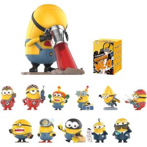 imagePOP MART Universal Despicable Me 4 Series Figures 12PCs Universal Blind Box Figures Random Design Action Figures Collectible Toys Home Decorations Holiday Birthday Gifts Whole SetUniversal Despicable Me 4 Series Figures