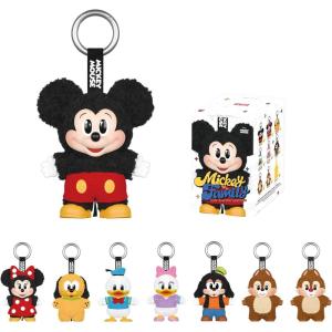 imagePOP MART Mickey Family Figures Cute Together Keychain Series Blind Box Random Design Action Figures Collectible Toys Home Decorations Single BoxMickey Family Cute Together