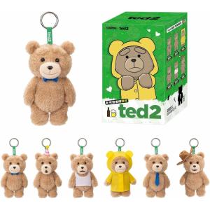 imagePOP MART Ted2 Teddy Bear Action Plush Pendant 6PCs Teddy Bear Blind Box Figures Random Design Action Figures Collectible Toys Home Decorations Whole SetTed2 Teddy Bear Action Plush Pendant