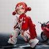 imagePOP MART SKULLPANDA  Ducati 16 Action Figure BJD Doll Ball Jointed Doll DIY Clothes Toys for Modern Home Decor Collectible Toy Gifts for Girlfriend Daughter