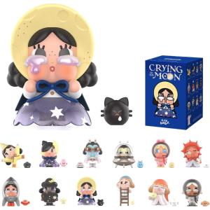 imagePOP MART Crybaby Crying to The Moon Series Blind Box Figures Collectible Toys Home Decorations Holiday Birthday Gifts for Girls and Boys Whole SetSingle Box