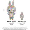imagePOP MART MEGA LABUBU 1000 Tenth Anniversary 315 inches Height Toys for Modern Home Decor Collectible Toy Set for Desk Accessories