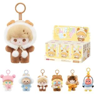 imagePOP MART POP Bean Fluffy amp Cozy SeriesPlush Pendant Blind Box Figures Collectible Toys Home Decorations Holiday Birthday Gifts for Girls and Boys Single BoxWhole Set