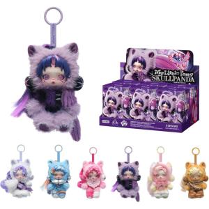 imagePOP MART SKULLPANDA  My Little Pony Series Plush Doll Pendant Blind Box Figures Collectible Toys Home Decorations Holiday Birthday Gifts for Girls and Boys Whole SetWhole Set