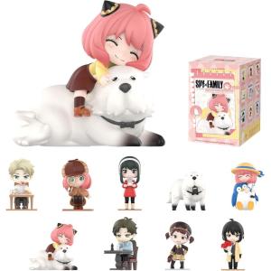 imagePOP MART Spy Family Daily Life Series Blind Box Figures Collectible Toys Home Decorations Holiday Birthday Gifts for Girls and Boys Whole SetSingle Box