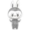 imagePOP MART MEGA MEGA LABUBU 400 Sketch Collection Figurine 138 Inch Height Toys for Modern Home Dcor Collectible Art Toy