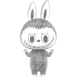 imagePOP MART MEGA MEGA LABUBU 400 Sketch Collection Figurine 138 Inch Height Toys for Modern Home Dcor Collectible Art Toy