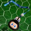 imagePOP MART THE MONSTERS  FIFA SERIES  Vinyl Plush Lanyard Keychain with Cute Labubu Head FIFA World Cup 2026 Pendant for Keys Phones Card Holder Gift for Sports Fans Teenagers Adults