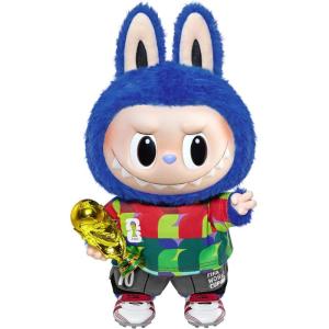 imagePOP MART THE Monsters  FIFA Series  Catch the Win Vinyl Plush Doll Big Labubu with FIFA World Cup 2026 Clothes Gift for Sports Fans Teenagers Adults 1496 inches Height