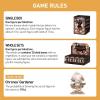 imagePOP MART SKULLPANDA Petals in Four Acts Series Action Figures Blind Box Mystery Box Collectible Toys Home Decorations Holiday Birthday Gifts for Girls and Boys Single BoxSingle Box