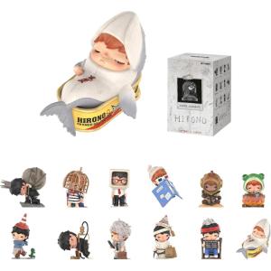 imagePOP MART Hirono Tamed Wildgrass Series Blind Box Figures Collectible Toys Home Decorations Holiday Birthday Gifts for Girls and Boys Whole SetSingle Box