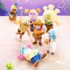 imagePOP MART Residents of Bikini BottomWhimsical Plush Part2 Blind Box Keychain  Plush Pendant Bag Charm Collectible Holiday Birthday Gift Single BoxWhole Set