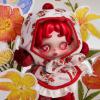 imagePOP MART SKULLPANDA Amid Flowers Plush Doll Keychain  Vinyl Plush Pendant Bag Charm Collectible Holiday Birthday for Kids Adults