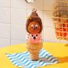 imagePOP MART Twinkle Twinkle Moon Gelato SeriesSnowman Gelato Plush Pendant Bag Charm Keychain Collectible Toys Holiday Birthday Gifts for Girls and BoysDouble Scoop Gelato