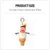 imagePOP MART Twinkle Twinkle Moon Gelato SeriesSnowman Gelato Plush Pendant Bag Charm Keychain Collectible Toys Holiday Birthday Gifts for Girls and BoysSnowman Gelato