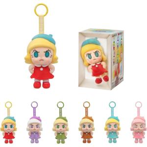 imagePOP MART Angry Molly  Angry Energy Series Plush Pendant Blind Box Mystery Box Bag Charm Collectible Toys Home Decorations Holiday Birthday Gifts for Girls and Boys Single BoxSingle Box