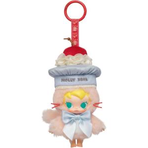 imagePOP MART Baby Molly 20th Anniversary Vinyl Plush Blister Pack Bag Charm Collectible Holiday Birthday Gift for Kids Adults