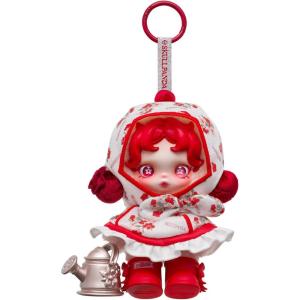 imagePOP MART SKULLPANDA Amid Flowers Plush Doll Keychain  Vinyl Plush Pendant Bag Charm Collectible Holiday Birthday for Kids Adults