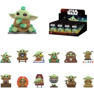 imagePOP MART Star Wars Grogu Tiny But Mighty Series FiguresCollectible Holiday amp Birthday for Kids amp AdultsSingle BoxSingle Box