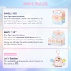 image:imagePOP MART PUCKY Beanie Bubble UP SeriesPlush Pendant Blind Box 6PCs Blind Box Figures Random Design Action Figures Collectible Toys Home Decorations Whole SetPucky Beanie Bubble Up