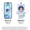 image:imagePOP MART aespa Fluffy Club Series Vinyl Plush Doll Pendant Blind Box Keychain Kpop Vinyl Plush Bag Charm Collectible Holiday Birthday Gifts for Kids Adults Single BoxSingle Box