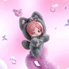 image:imagePOP MART aespa Fluffy Club Series Vinyl Plush Doll Pendant Blind Box Keychain Kpop Vinyl Plush Bag Charm Collectible Holiday Birthday Gifts for Kids Adults Single BoxSingle Box