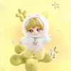 image:imagePOP MART aespa Fluffy Club Series Vinyl Plush Doll Pendant Blind Box Keychain Kpop Vinyl Plush Bag Charm Collectible Holiday Birthday Gifts for Kids Adults Single BoxSingle Box