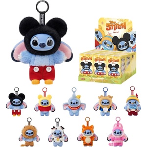 image:imagePOP MART Stitch Adventure Series Blind Box Keychain  Vinyl Plush Bag Charm Collectible Holiday Birthday for Kids Adults Whole SetWhole Set