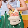 image:imagePOP MART MOON GELATO Series Bag Cute Twinkle Twinkle Plush Bag Adjustable Strap Room for Phone amp Essentials Kawaii GiftAffogato