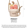 image:imagePOP MART MOON GELATO Series Bag Cute Twinkle Twinkle Plush Bag Adjustable Strap Room for Phone amp Essentials Kawaii GiftAffogato