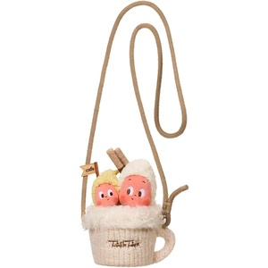 image:imagePOP MART MOON GELATO Series Bag Cute Twinkle Twinkle Plush Bag Adjustable Strap Room for Phone amp Essentials Kawaii GiftAffogato