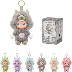image:imagePOP MART ZSIGA Im Zsiga Series Vinyl Plush Blind Box Single Box  Bag Charm Beach Bag Accessories Collectible Holiday Birthday Gift