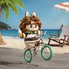 image:imagePOP MART THE Monsters Hair Salon Series  Vinyl Plush Blind Box Single Box  Labubu Doll Keychain Bag Charm Accessories Collectible Holiday Birthday GiftWhole Set