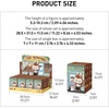 image:imagePOP MART THE Monsters Hair Salon Series Blind Box Figures Single Box  Labubu Doll Collectible Toys Home Decorations Holiday Birthday Gifts for Kids AdultsWhole Set