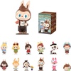 image:imagePOP MART THE Monsters Hair Salon Series Blind Box Figures Single Box  Labubu Doll Collectible Toys Home Decorations Holiday Birthday Gifts for Kids AdultsSingle Box