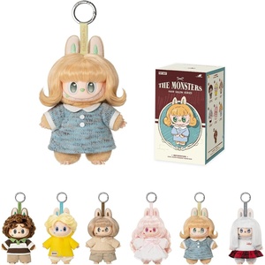 image:imagePOP MART THE Monsters Hair Salon Series  Vinyl Plush Blind Box Single Box  Labubu Doll Keychain Bag Charm Accessories Collectible Holiday Birthday GiftSingle Box